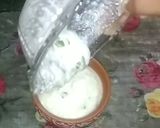 A picture of step 4 of Cucumber raita.