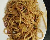 चाऊमिन (Chow mein recipe in Hindi) रेसिपी चरण 3 फोटो