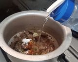 A picture of step 7 of Beef Chana Pulao(no tomato).