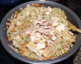Foto del paso 5 de la receta: Arroz Tres Delicias con Salsa de Soja