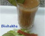 A picture of step 5 of Fruits Veggies Mocktail.