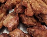 A picture of step 2 of Chilli Chicken.