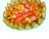 A picture of step 3 of Fruits Salad Canoe.