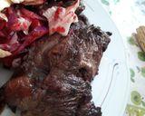 Foto del paso 4 de la receta: Paleta al ajillo con ensalada morada