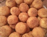 Foto langkah ke 4 dari resep Palm cheesy cookies.