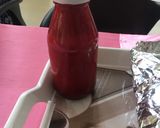 A picture of step 3 of Oreo chocolate smoothie.