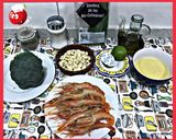 Foto del paso 1 de la receta Cuscús de brócoli y gambas