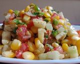 સ્વીટ કોર્ન સલાડ (Sweet Corn Salad Recipe In Gujarati) રેસીપી સ્ટેપ3ફોટો