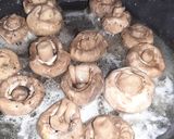 Szuvidált csiperke recept fázis 3 fotója