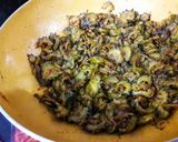 A picture of step 7 of Bitter Gourd Fry.