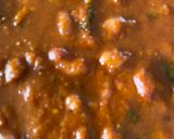 A picture of step 4 of Peanut curry.