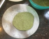 A picture of step 21 of Potato Butter Masala,Mater-Paneer,Khatta -Meetha Kaddu,Spinach Pooris.