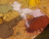 A picture of step 4 of Matar Paneer.