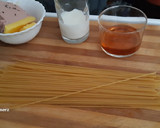 Foto del paso 1 de la receta: Espaguetis con salsa de paté