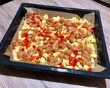 Kolbászos csirkemell sütőben recept fázis 3 fotója