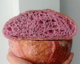 Foto langkah ke 22 dari resep Ubi Ungu Jinten Hitam Sourdough Bread.