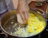 A picture of step 2 of Shrimp Fried Rice.