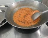 A picture of step 6 of Besan ke gatte ki sabzi.