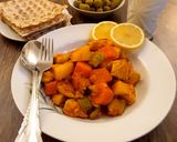 عکس مرحله 5 از دستور خوراک رژیمی با کدو و فیله مرغ🍲