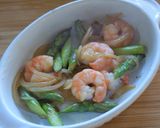 A picture of step 6 of Shrimp & Asparagus Tofu Gratin (Gluten-Free).