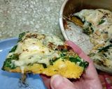 Foto del paso 6 de la receta: Pizza chica de espinacas crudas c/base de maíz