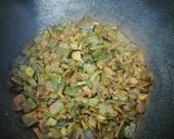 A picture of step 6 of Avarakai poriyal /board beans subzi #chefDeena’s.