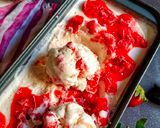 A picture of step 4 of Strawberry Ice cream.