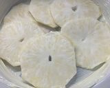 A picture of step 5 of Celeriac gratin (get ahead for Christmas).