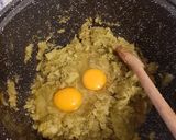 Sajttal töltött brokkolis tócsni recept fázis 2 fotója
