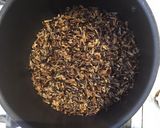 A picture of step 1 of California Farm Wild Rice Mushroom Soup.