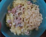 Foto langkah ke 3 dari resep Lasagna Kentang Macaroni kukus.