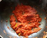 A picture of step 4 of Methi malai paneer.