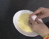 A picture of step 1 of Baisan bread slice kite 🤗.