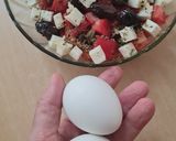 Foto del paso 7 de la receta: Ensalada Dakos, de isla de Creta, Grecia, a tu vianda gourmet 🥗🇬🇷 Ensalada de queso Feta y +