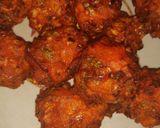 A picture of step 2 of Veg manchurian.
