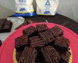 Foto langkah ke 7 dari resep Tower Birthday Cake (Brownies).