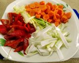 A picture of step 2 of Meatballs with Vegetable Sauce.