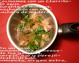Foto del paso 16 de la receta: Tomate relleno de gambas y mozarella