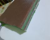 Foto langkah ke 6 dari resep Kue lapis coklat pandan putih.