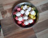 A picture of step 7 of Colourful modak Happiness overloaded.