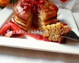 A picture of step 5 of Pancake recipe.