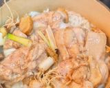 (我的療癒晚餐) 一鍋到底葱油雞飯的食譜步驟9照片