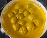 Foto del paso 5 de la receta: Albóndigas con salsa de curry