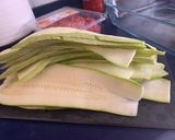 Foto del paso 1 de la receta Lasaña de calabacín y carne