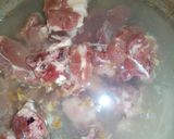 A picture of step 1 of Mutton Punjabi.