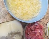 Foto del paso 2 de la receta: Toros (Repollo encurtido guisado con carne de cerdo.)