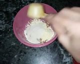 A picture of step 1 of Peanut Fritters.