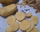 Foto del paso 2 de la receta: Pollo al horno con salsa de morrón y papas