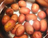 A picture of step 2 of Red Onion 🧅 Potato 🥔 Salad 🥗.