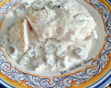 Foto del paso 6 de la receta: Pollo con salsa de setas y queso